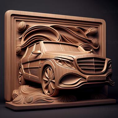 3D модель Mercedes Benz S (STL)